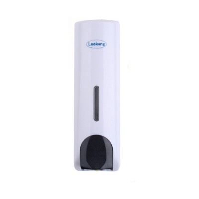 Distributeur De Savon Liquide, Plastic  Liquid Aerosol 350ML White Refillable Soap Dispenser